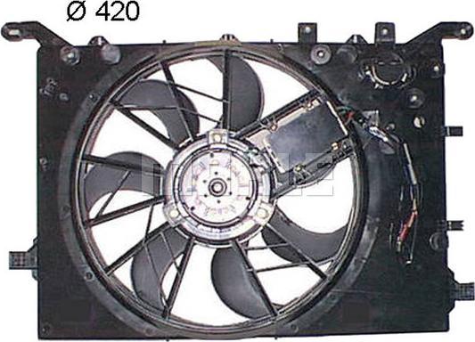 Wilmink Group WG2180736 - Вентилятор, охлаждение двигателя autosila-amz.com