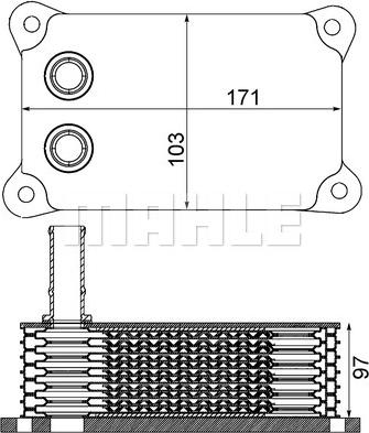 Wilmink Group WG2181150 - Масляный радиатор, двигательное масло autosila-amz.com