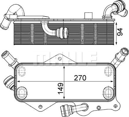 Wilmink Group WG2181167 - Масляный радиатор, автоматическая коробка передач autosila-amz.com