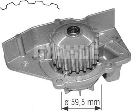 Wilmink Group WG2181307 - Водяной насос autosila-amz.com