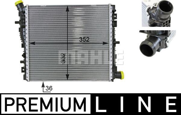 Wilmink Group WG2183998 - Радиатор, охлаждение двигателя autosila-amz.com