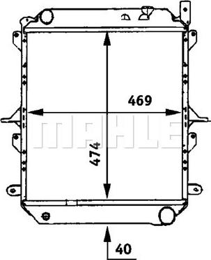 Wilmink Group WG2183938 - Радиатор, охлаждение двигателя autosila-amz.com