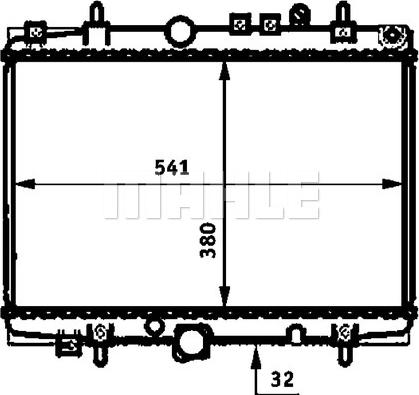 Wilmink Group WG2183555 - Радиатор, охлаждение двигателя autosila-amz.com