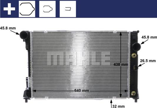 Wilmink Group WG2182419 - Радиатор, охлаждение двигателя autosila-amz.com