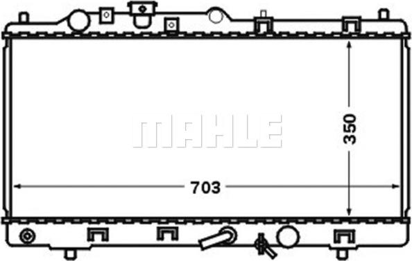 Wilmink Group WG2182658 - Радиатор, охлаждение двигателя autosila-amz.com