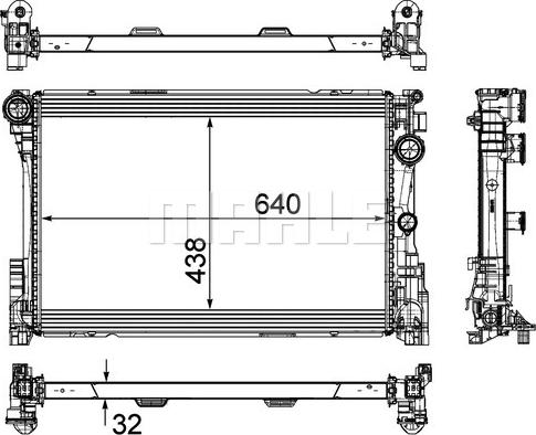 Wilmink Group WG2182818 - Радиатор, охлаждение двигателя autosila-amz.com