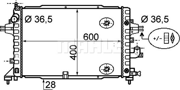 Wilmink Group WG2182888 - Радиатор, охлаждение двигателя autosila-amz.com