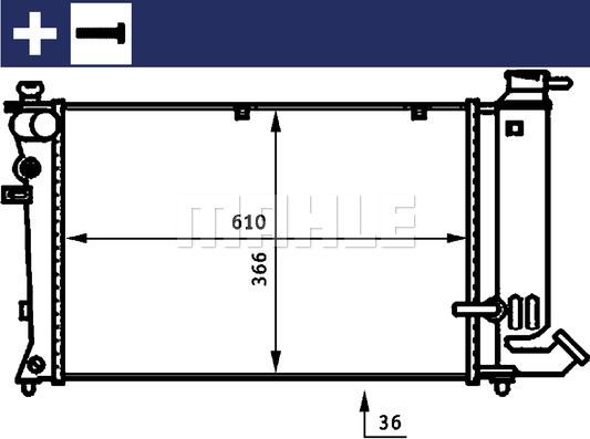 Wilmink Group WG2182836 - Радиатор, охлаждение двигателя autosila-amz.com