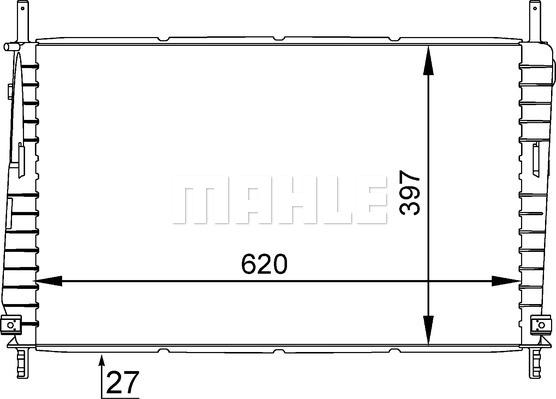 Wilmink Group WG2182376 - Радиатор, охлаждение двигателя autosila-amz.com