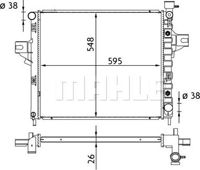 Wilmink Group WG2182749 - Радиатор, охлаждение двигателя autosila-amz.com