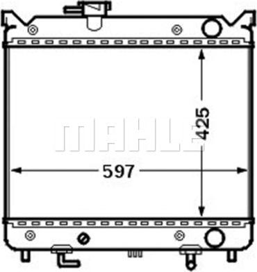 Wilmink Group WG2182701 - Радиатор, охлаждение двигателя autosila-amz.com