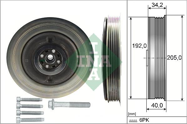 Wilmink Group WG2136895 - Шкив коленчатого вала autosila-amz.com