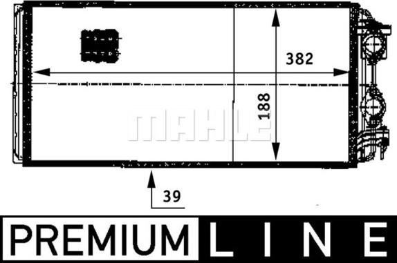 Wilmink Group WG2179994 - Теплообменник, отопление салона autosila-amz.com