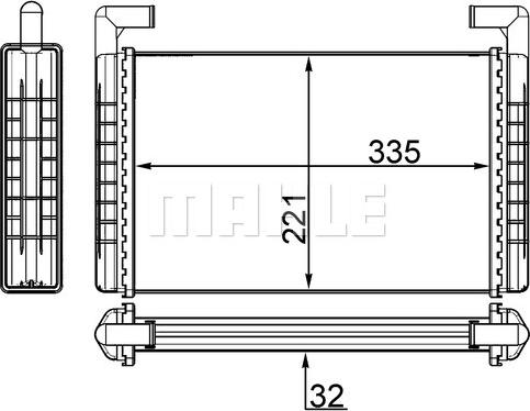 Wilmink Group WG2179990 - Теплообменник, отопление салона autosila-amz.com