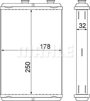 Wilmink Group WG2179973 - Теплообменник, отопление салона autosila-amz.com