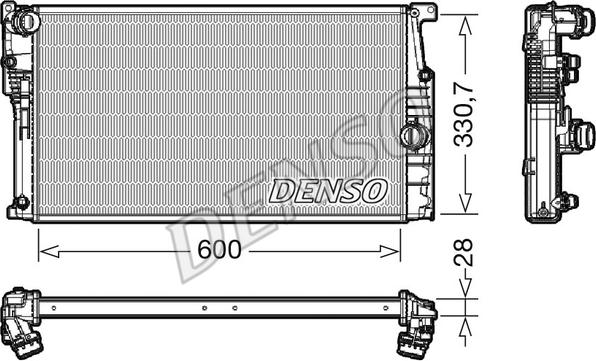 Wilmink Group WG2170156 - Радиатор, охлаждение двигателя autosila-amz.com