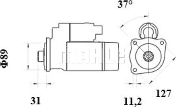 Wilmink Group WG2203390 - Стартер autosila-amz.com