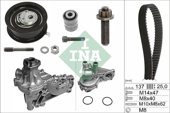 Wilmink Group WG2202797 - Водяной насос + комплект зубчатого ремня ГРМ autosila-amz.com