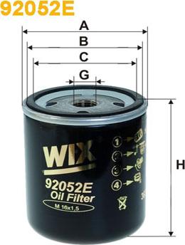 WIX Filters 92052E - Гидрофильтр, автоматическая коробка передач autosila-amz.com