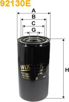 WIX Filters 92130E - Масляный фильтр autosila-amz.com