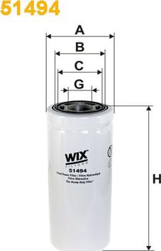 WIX Filters 51494 - Масляный фильтр autosila-amz.com