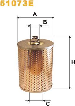 WIX Filters 51073E - Масляный фильтр autosila-amz.com