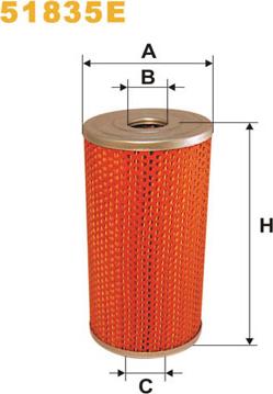 WIX Filters 51835E - Масляный фильтр autosila-amz.com