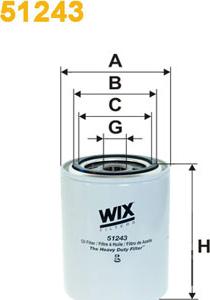 WIX Filters 51243 - Масляный фильтр autosila-amz.com