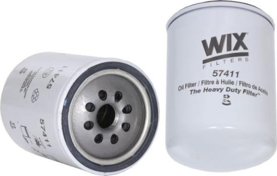 WIX Filters 57411 - Масляный фильтр autosila-amz.com