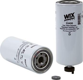 WIX Filters 33406 - Топливный фильтр autosila-amz.com