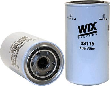 WIX Filters 33115 - Фильтр топливный autosila-amz.com