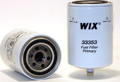 WIX Filters 33353 - Топливный фильтр autosila-amz.com