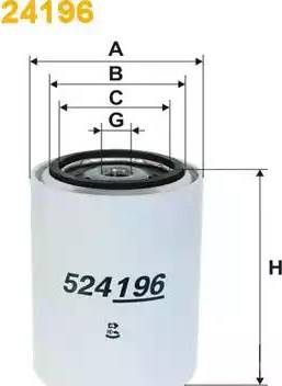 WIX Filters 24196 - Фильтр охлаждающей жидкости autosila-amz.com