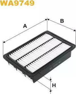 Parts-Mall PAA-055 - Воздушный фильтр, двигатель autosila-amz.com