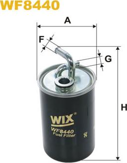 WIX Filters WF8440 - Топливный фильтр autosila-amz.com