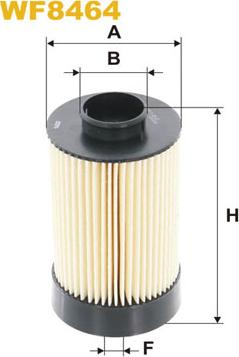 WIX Filters WF8464 - Топливный фильтр autosila-amz.com