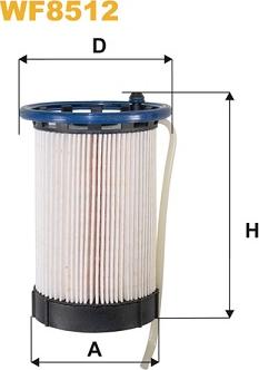 WIX Filters WF8512 - Топливный фильтр autosila-amz.com