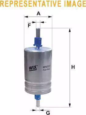 WIX Filters WF8396 - Топливный фильтр autosila-amz.com