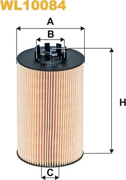 WIX Filters WL10084 - Масляный фильтр autosila-amz.com