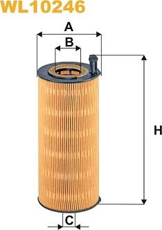 WIX Filters WL10246 - Масляный фильтр autosila-amz.com