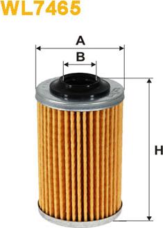 WIX Filters WL7465 - Масляный фильтр autosila-amz.com