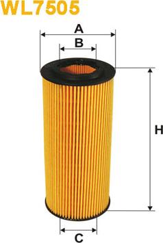 WIX Filters WL7505 - Масляный фильтр autosila-amz.com