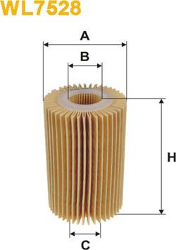 WIX Filters WL7528 - Масляный фильтр autosila-amz.com