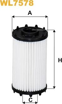 WIX Filters WL7578 - Масляный фильтр autosila-amz.com