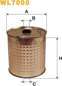 WIX Filters WL7000 - Масляный фильтр autosila-amz.com