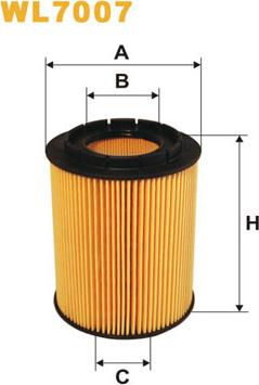 WIX Filters WL7007 - Масляный фильтр autosila-amz.com