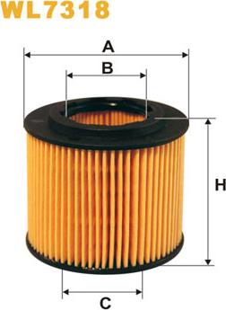 WIX Filters WL7318 - Масляный фильтр autosila-amz.com