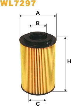 WIX Filters WL7297 - Масляный фильтр autosila-amz.com