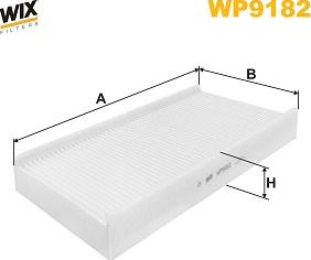 WIX Filters WP9182 - Фильтр воздуха в салоне autosila-amz.com