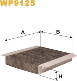 WIX Filters WP9125 - Фильтр воздуха в салоне autosila-amz.com